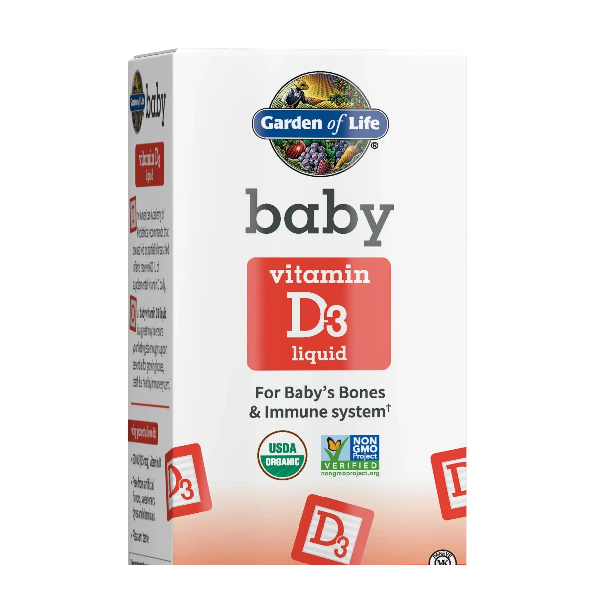 Garden Of Life Baby Vitamin D3 Liquid - 1.9 Fl. Oz (56 Ml) 2 Garden Of Life Baby Vitamin D3 Liquid - 1.9 Fl. Oz (56 Ml) - Image 2