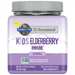 Garden Of Life Dr. Formulated Kids Elderberry Immune Gummies, 60ct