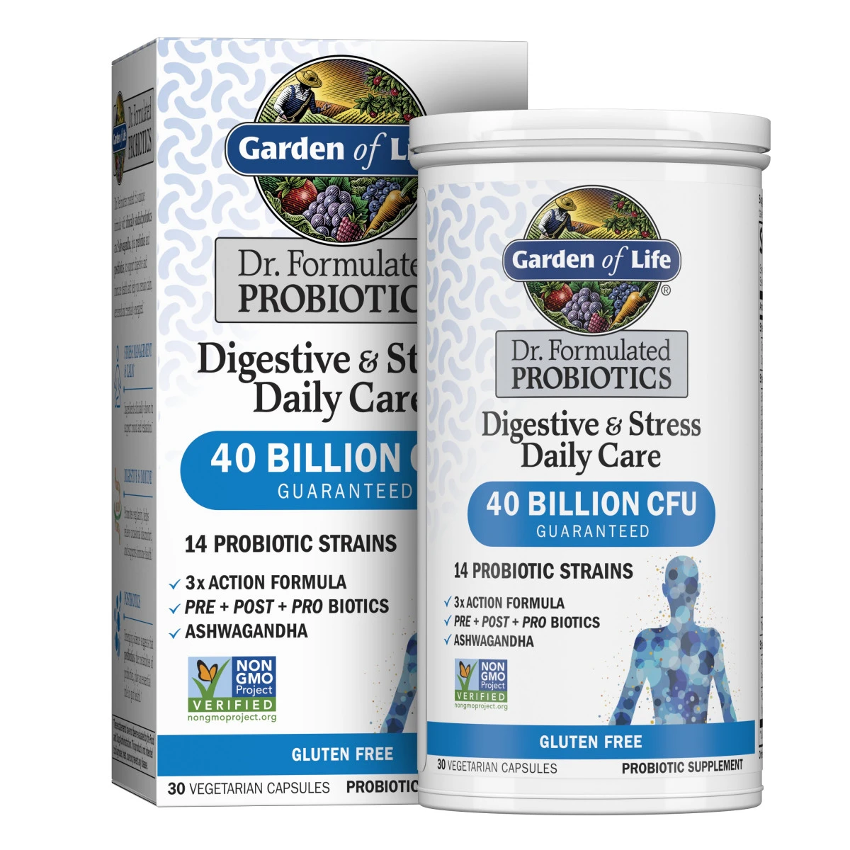 Garden Of Life Dr. Formulated Probiotics Digestive Stress Daily Care, 30ct 1 Garden Of Life Dr. Formulated Probiotics Digestive Stress Daily Care, 30ct
