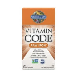 Garden Of Life Vitamin Code Raw Iron 30 Vege Capsules