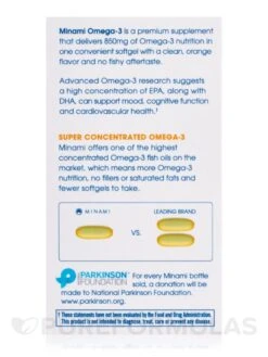 Minami Supercritical Omega-3 Fish Oil, Orange Flavor - 60 Softgels -Garden of Life images 197