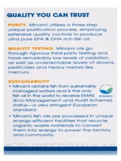 Minami Supercritical Omega-3 Fish Oil, Orange Flavor - 60 Softgels -Garden of Life images 199