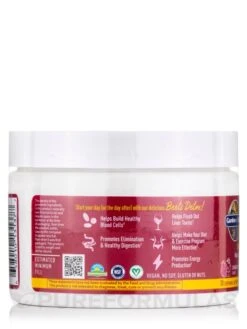 Organic Beets Detox Powder, Cranberry Pomegranate Flavor - 3.7 Oz (105 Grams) -Garden of Life images 459