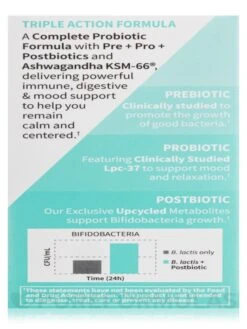 Dr. Formulated Probiotics Calm 50 Billion - 30 Vegetarian Capsules -Garden of Life images 47