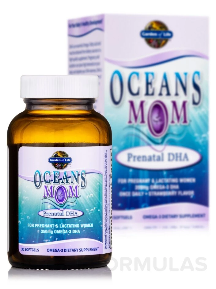 Oceans 3™ - Oceans Mom™ - 30 Softgels 2 Oceans 3™ - Oceans Mom™ - 30 Softgels - Image 2