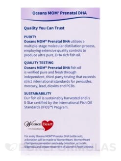 Oceans 3™ - Oceans Mom™ - 30 Softgels 16 Oceans 3™ - Oceans Mom™ - 30 Softgels -Garden of Life images 554