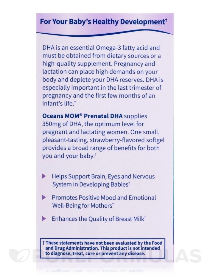 Oceans 3™ - Oceans Mom™ - 30 Softgels 7 Oceans 3™ - Oceans Mom™ - 30 Softgels - Image 7