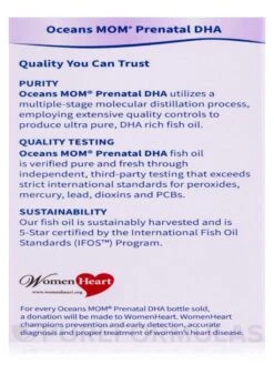 Oceans 3™ - Oceans Mom™ - 30 Softgels 19 Oceans 3™ - Oceans Mom™ - 30 Softgels -Garden of Life images 557