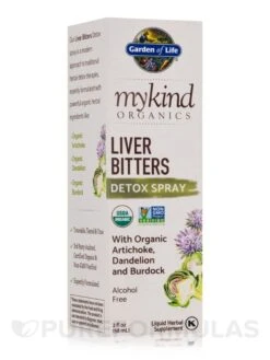 Mykind Organics Liver Bitters Detox Spray - 2 Fl. Oz (58 Ml)