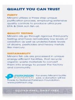 Minami Supercritical Platinum Omega-3 Fish Oil, Orange Flavor - 60 Softgels 19 Minami Supercritical Platinum Omega-3 Fish Oil, Orange Flavor - 60 Softgels -Garden of Life images 617