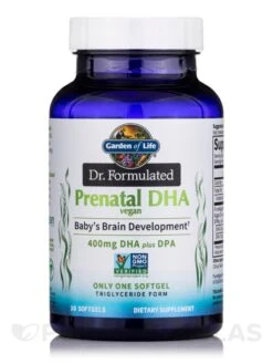 Dr. Formulated Prenatal DHA Vegan - 30 Softgels