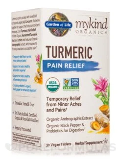 Mykind Organics Turmeric Pain Relief - 30 Vegan Tablets