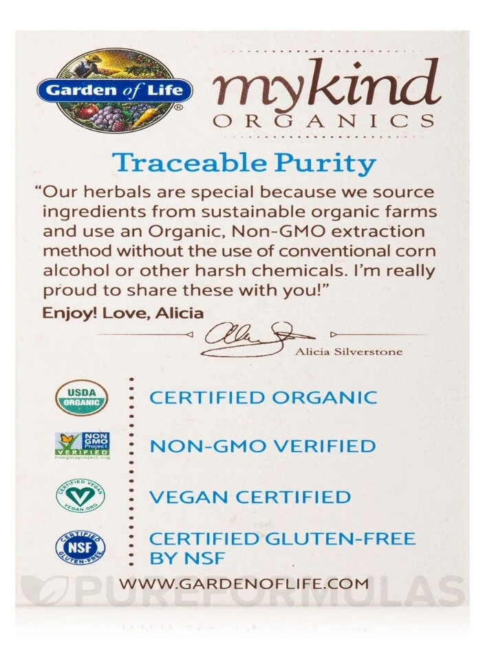 Mykind Organics Turmeric Pain Relief - 30 Vegan Tablets 10 Mykind Organics Turmeric Pain Relief - 30 Vegan Tablets - Image 10