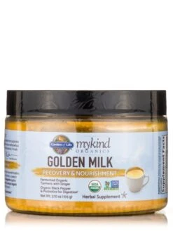 Mykind Organics Golden Milk Recovery & Nourishment Powder - 3.7 Oz (105 Grams)