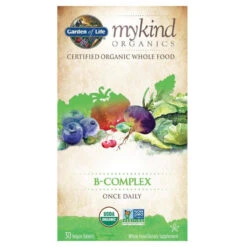 Garden Of Life My Kind Organics B-Complex 30 Tablets