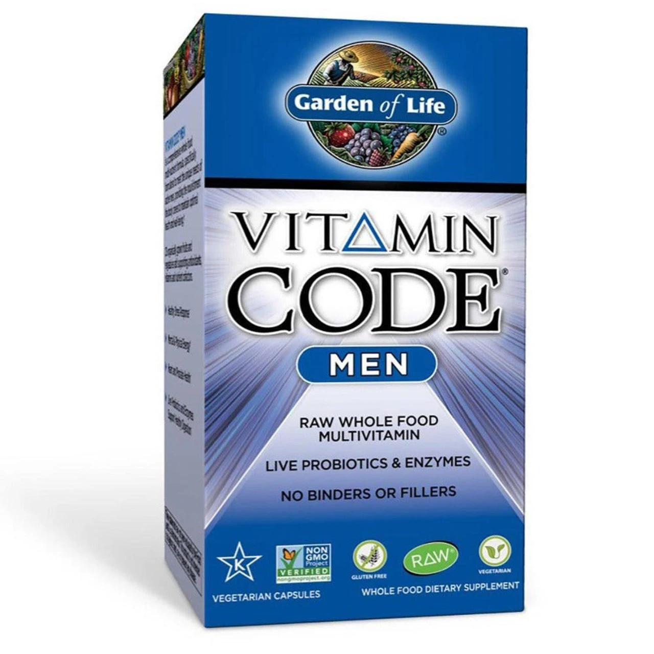 Garden Of Life Vitamin Code Men's Formula 240 Vege Capsules 1 Garden Of Life Vitamin Code Men's Formula 240 Vege Capsules